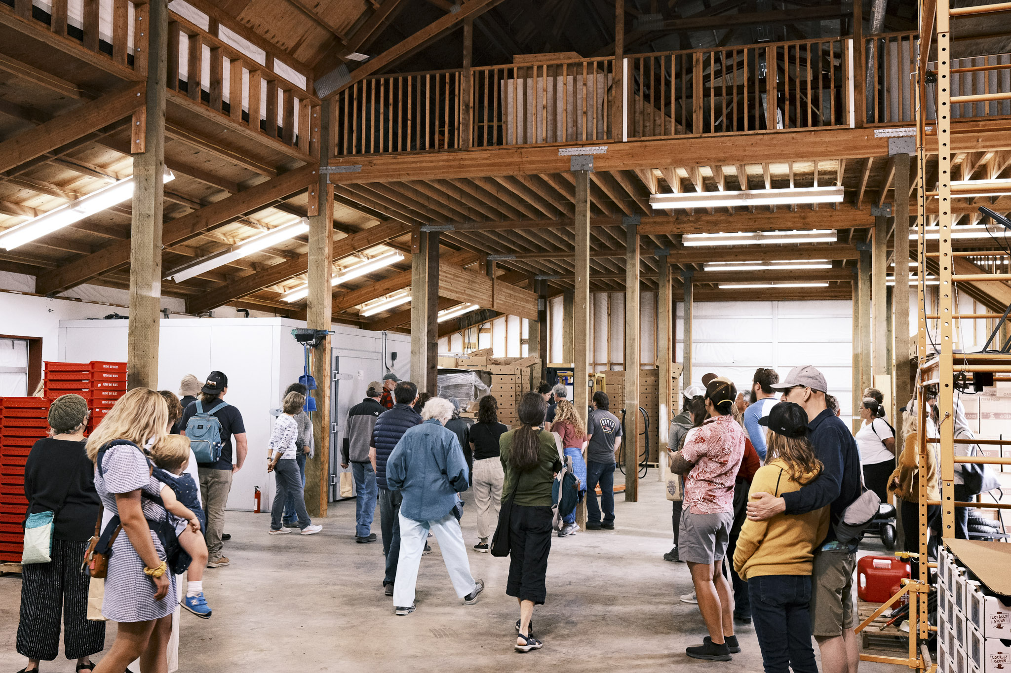 Inside the barn, Mutiny Bay Blues