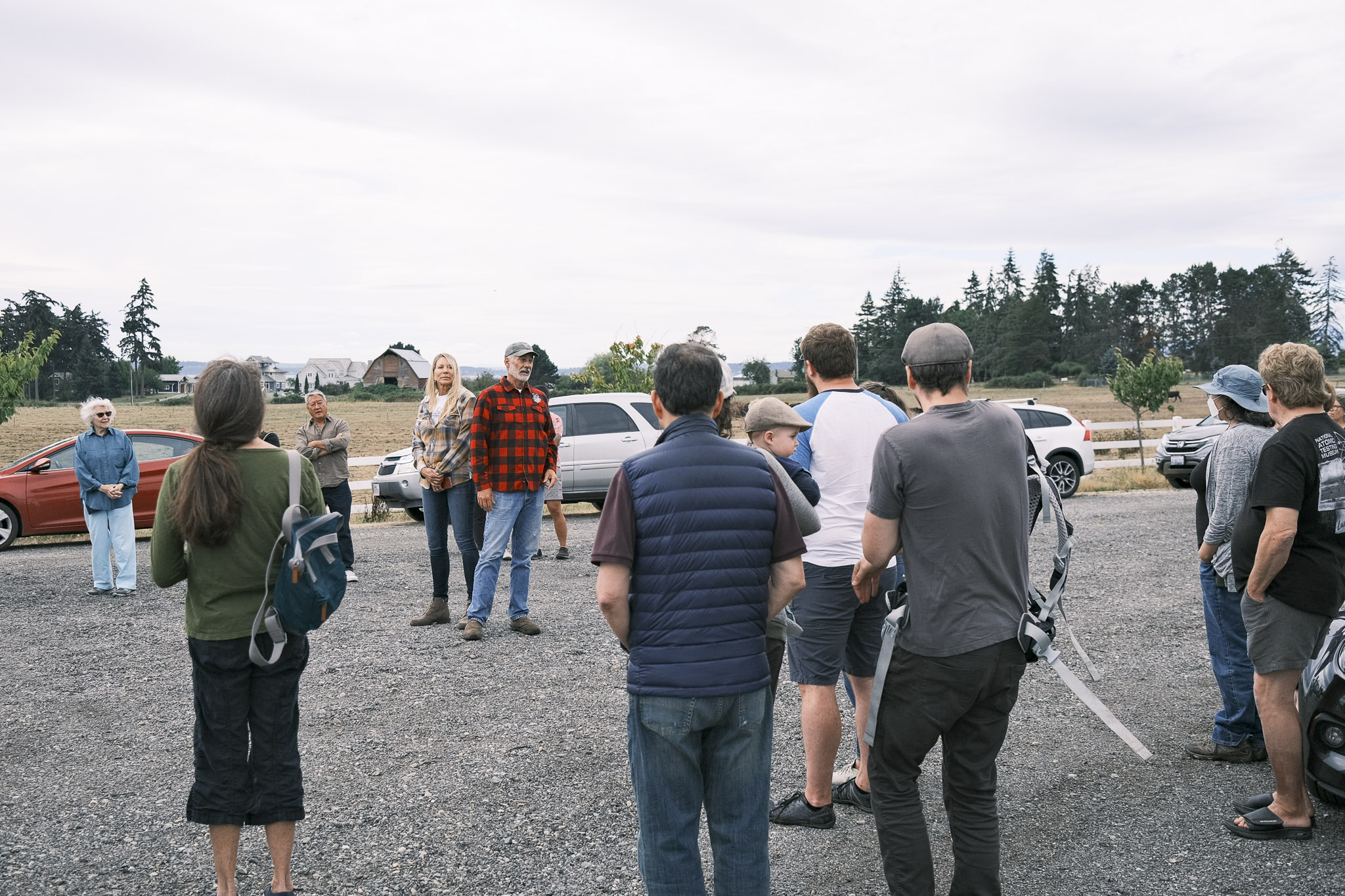 Sleepy Bee Farm rows and tunnels