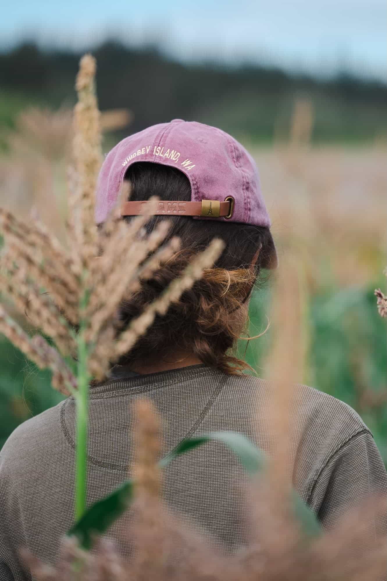 Sleepy Bee Farm hat detail